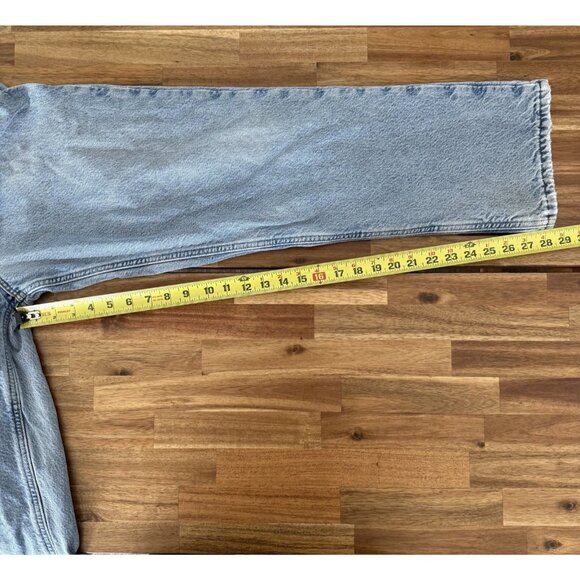 Vtg Carhartt Denim Jeans Mens MEASURES APPROX  32X28.5 Made USA Gorp Work - Picture 6 of 16